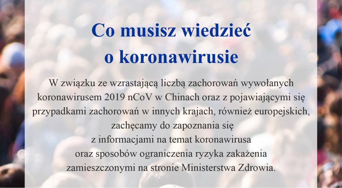 Co Musisz Wiedzieć O Koronawirusie Powiat Zamojski 6916