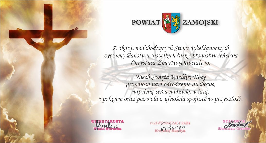 Życzenia z okazji Świąt Wielkanocnych