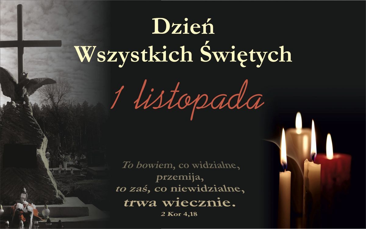 1 listopada - Dzień Wszystkich Świętych